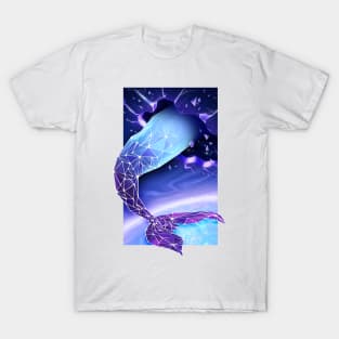 Abyssal Narwhal - Genshin Impact Card design T-Shirt